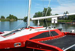 Selbstbau-Trimaran 1